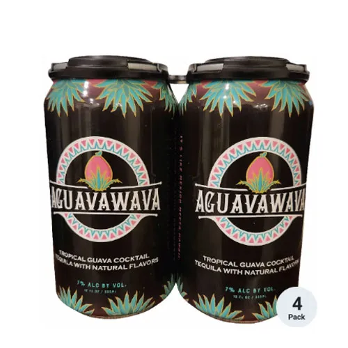 Aguavawava 6X4pk cans 12OZ